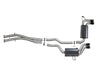aFe MACH ForceXP 2.5 IN 304 Stainless Steel Cat-Back Exhaust System w/ Black Tips 01-06 BMW M3 (E46) aFe