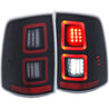 ANZO LED Black 13-17 Dodge Ram 1500/2500/3500 LED Taillights Black ANZO