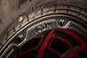 ICON Victory 17x8.5 6x120 0mm Offset 4.75in BS Satin Black w/Red Tint Wheel ICON