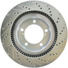 StopTech Select Sport 07-17 Toyota Tundra Drilled and Slotted Sport Right Front Rotor Stoptech