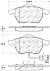 StopTech Performance Brake Pads Stoptech