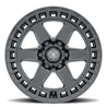 ICON Raider 17x8.5 6x5.5 0mm Offset 4.75in BS Satin Black Wheel ICON