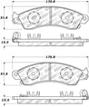 StopTech Street Select Brake Pads - Rear Stoptech