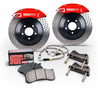 StopTech 84-89 Porsche 911 Level 1 Street Rear BBK w/ Red ST42 Calipers 290X24 Slotted Rotors Stoptech