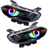 Oracle 13-14 Dodge Dart (HID Style) SMD HL - Black - ColorSHIFT w/o Controller ORACLE Lighting
