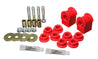 Energy Suspension 2005-07 Ford F-250/F-350 SD 2/4WD Rear Sway Bar Bushing Set - 1-1/8inch - Red Energy Suspension