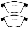 EBC 07-13 Mazda 3 2.3 Turbo Ultimax2 Front Brake Pads EBC