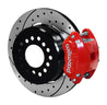 Wilwood Dynapro Low-Profile 11.00in P-Brake Kit Dust Seal 2.36in Offset - Drilled Red Wilwood