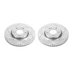 Power Stop 12-16 Kia Sportage Front Evolution Drilled & Slotted Rotors - Pair PowerStop