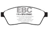 EBC 10-11 Cadillac SRX 2.8 Turbo Ultimax2 Front Brake Pads EBC