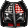 ANZO 2005-2008 Dodge Magnum LED Taillights Black ANZO