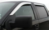 Stampede 2004-2014 Ford F-150 Extended Cab Pickup Tape-Onz Sidewind Deflector 4pc - Chrome Stampede