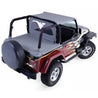 Rampage 1992-1995 Jeep Wrangler(YJ) Cab Soft Top And Tonneau Cover - Black Denim Rampage