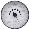 Autometer Spek-Pro Gauge Speedometer 5in 180 Mph Elec. Programmable White/Black AutoMeter