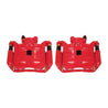 Power Stop 12-18 Nissan Versa Front Red Calipers w/Brackets - Pair PowerStop