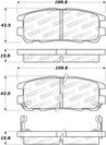 StopTech Street Brake Pads - Front Stoptech