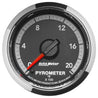 Autometer Gen4 Dodge Factory Match 52.4mm Full Sweep Electronic 0-2000 Deg F EGT/Pyrometer Gauge AutoMeter