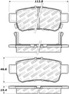 StopTech Street Select Brake Pads - Front/Rear Stoptech