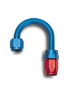 Russell Performance -8 AN Endura 180 Degree Full Flow Swivel Hose End (With 3/4in Radius) Russell
