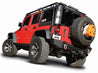 Borla 12-16 Jeep Wrangler 3.6L AT/MT 4DR 4WD S SQ RL AC SR 2.5in 2in TIP 3.5inx3.28in Black Chrome Borla