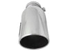 aFe MACH Force-XP 304 SS Single Wall Polished Exhaust Tip Pair 4in Inlet x 6in Outlet x 15in L aFe