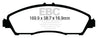 EBC 14+ Acura MDX 3.5 Ultimax2 Front Brake Pads EBC