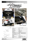 HKS 17+ Honda Civic Si Sedan (FC) Hi-Power Muffler Exhaust HKS