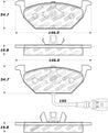 StopTech Street Touring Brake Pads Stoptech