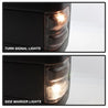 xTune Ford SuperDuty 08-15 Extendable Heated Mirrors w/ LED Signal Smoke MIR-FDSD08S-PW-SM-SET SPYDER