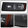 Xtune Chevy Avalanche w/ Body Cladding Only 02-06 OEM Headlights - OEM (Black) HD-JH-CAVA02-AM-BK SPYDER