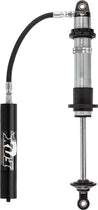 Fox 2.5 Factory Series 8in. Remote Res. Coilover Shock 7/8in. Shaft (Custom Valving) - Black/Zinc FOX