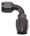Russell Performance -16 AN Black 90 Degree Full Flow Hose End Russell