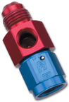 Russell Performance -8 AN Fuel Pressure Take off (Red/Blue) Russell