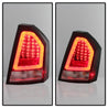 Spyder Chrysler 300C 08-10 V2 Light Bar LED Tail Lights - Red Clear ALT-YD-C308V2-LED-RC SPYDER