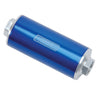 Russell Performance Profilter Fuel Filter 6in Long 60 Micron -10AN Inlet -10AN Outlet - Blue Russell