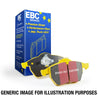 EBC Ford Saleen Mustang Alcon front calipers Yellowstuff Front Brake Pads EBC