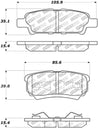 StopTech Street Select Brake Pads - Front Stoptech