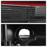 Spyder Volkswagen Golf VII 14-16 Projector Headlights DRL LED Red Stripe Blk PRO-YD-VG15-RED-DRL-BK SPYDER