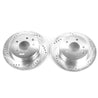 Power Stop 03-05 Infiniti G35 Rear Evolution Drilled & Slotted Rotors - Pair PowerStop