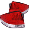 ANZO 2008-2011 Ford Focus LED Taillights Red/Clear ANZO
