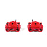 Power Stop 06-18 Toyota RAV4 Front Red Calipers w/Brackets - Pair PowerStop
