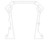 Cometic 65-91 Dodge V8 5.2L R-3 W-2 Timing Cover Gasket Set 0.018in AFM Cometic Gasket