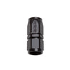 Russell Performance -12 AN Black Straight Full Flow Hose End Russell