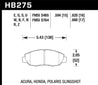 Hawk 97-99 Acura CL / 93-02 Honda Accord Coupe DX/EX/LX/96-10 Civic Coupe EX DTC-60 Race Brake Pads Hawk Performance