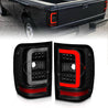 ANZO 01-11 Ford Ranger LED Taillights - Black Housing w/ Smoke Lens & Light Bar ANZO