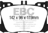 EBC 2017+ Mercedes-Benz E300 (W213) 2.0L Turbo Ultimax2 Front Brake Pads EBC