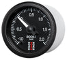 Autometer Stack 52mm -1 to +2 Bar (Incl T-Fitting) Pro Stepper Motor Boost Pressure Gauge - Black AutoMeter