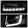 Spyder Chevy Tahoe / Suburban 2015 -2016 Projector Headlights - DRL LED - Smoke PRO-YD-CTA15-DRL-SM SPYDER