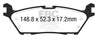 EBC 15+ Ford F150 2.7 Twin Turbo (2WD) Electric PB Greenstuff Rear Brake Pads EBC