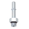 Russell Performance EFI Adapter Fitting 3/8 NPT MALE TO 3/8in SAE Quick Disc Male Zinc Russell